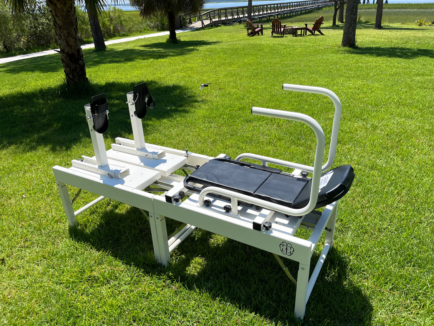 Crawlingmachine on your back and front! Pre-order now! Patent pending. It delivers a low-impact, high-engagement platform that reconnects mind and muscle through instinctive quadrupedal movement.