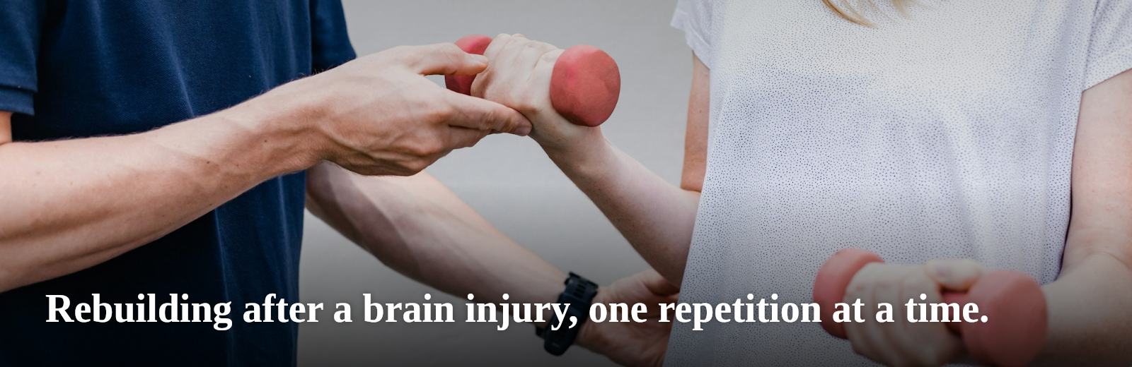 Rebuilding after a brain injury, one repetition at a time.
